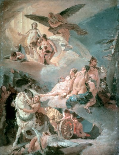 Phaethon and Apollo by Giovanni Battista Tiepolo